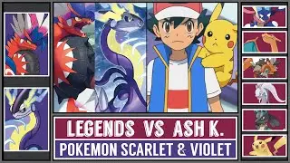 ASH vs KORAIDON & MIRAIDON | Legendary Pokémon Scarlet & Violet Battle