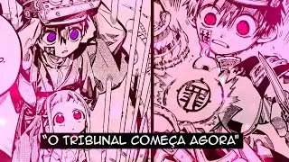 Que o Julgamento comece! -Resumo cap 108 - O Juizo final dos Guardiões- Jibaku Shounen Hanako-kun
