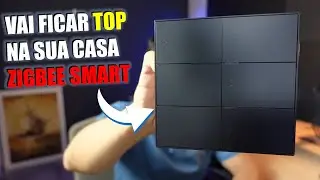 Sua casa mais REFINADA - Interruptor Zemismart com acabamento PRETO