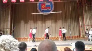 Танго на Выпускном в 2013 медицинский факультет КРСУ Бишкек