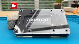 World's 1st Transparent Minimalist Wallet | Aviator Wallet Review