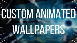 How to Get CUSTOM Animated/Moving Wallpapers on Windows 10 in 60 SECONDS! #Shorts