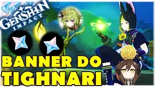 O BANNER PERFEITO? ZHONGLI, TIGHNARI E AMIGOS - GENSHIN IMPACT