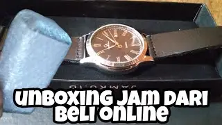 Unboxing jam tangan yang beli di toko online