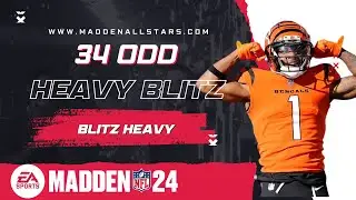 New 34 ODD  Defense is BACK!!! HEAVY BLITZ!  Madden 24