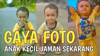 GAYA FOTO ANAK KECIL JAMAN SEKARANG‼️POSE FOTO ANAK KECIL