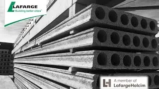 Lafarge Precast Edmonton Concrete Hollowcore Production Process Alberta Canada