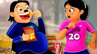 తిండిబోతు తండ్రి | Foodie Father - Fat Papa to Fit Papa | Funny Fitness Stories |Happy New Year 2020