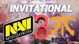 NAVI vs FNATIC | Решающая карта за выход в плейофф STARLADDER 5 | Dota 2 Лучшие моменты