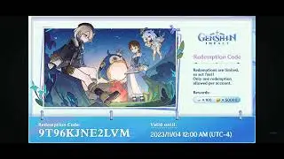 Genshin Impact Version 4.2 Livestream Codes