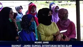 PERSOALAN TAPAL BATAS JAMBI-SUMSEL, PEMPROV JAMBI BELUM MENERIMA LAPORAN