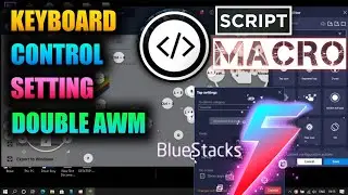 BLUESTACKS 5 AWM MACRO SCRIPT || DOUBLE AWM MACRO SCRIPT || HOW TO USE AWM LIKE  HACKER