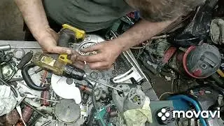 Интерскол ДП165/1200 треск в редукторе. Запчасти Makita HR 4001C