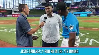 JESÚS SÁNCHEZ POST-GAME VS. SD (8/11/24)