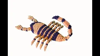 How to make 3d Origami Scorpion part2 || DIY paper scorpion