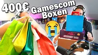 MEIN 400€ GAMESCOM MYSTERY UNBOXING! 😭 | Earliboy