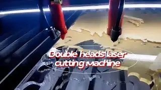 Double Heads Laser Cutting Machine 1325 for acrylic cutting