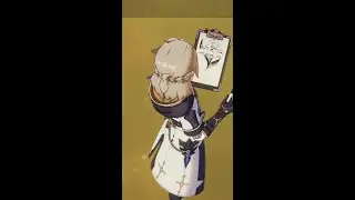 What does Albedo draw in his idle animation? | Cecilia Flower in Genshin Impact 