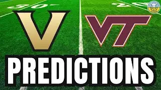 Vanderbilt vs. Virginia Tech PREDICTIONS | 2024 College Football Predictions