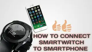 How to connect smartwatch to a Smartphone | malayalam | AB CREATIONS