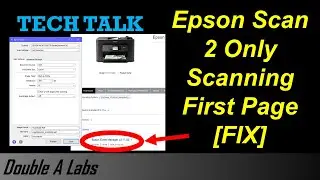 Fix Epson Scan 2 Only Scanning First Page with ADF