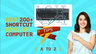 Keyboard shortcut key || Computer A to Z keys #shortcutkey #keyboard #key #computers