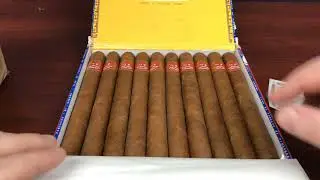 Partagas Lusitania Cuban Cigars MICHAEL JORDAN FAVORITE CIGAR UNBOXING & REBOXING Lusitanias