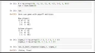 Using Python to check if strategies are best responses to each other