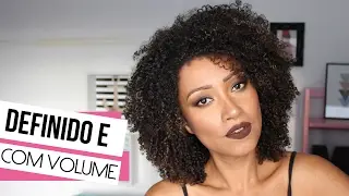 FINALIZAÇÃO COM GEL E CREME - RÁPIDA (CABELO CRESPO/CACHEADO)