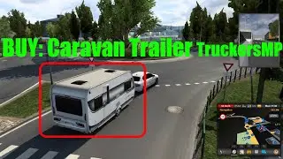 How To Get The Caravan Trailer In TruckersMP 2024 - Euro Truck Simulator Two Multiplayer