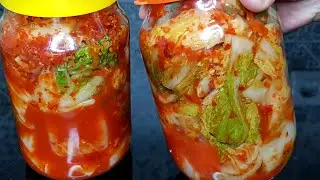ЧИМЧИ🌶САМЫЙ ЛЁГКИЙ СПОСОБ ПРИГОТОВЛЕНИЯ/ КИМЧИ ТУЗЛАМАСИ 🥬🌶