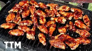 How to Cook Party Wings on the Grill ~ Easy Cooking