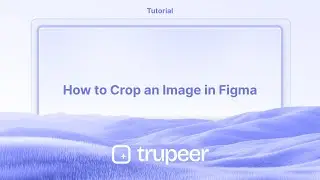 How to Crop an Image in Figma