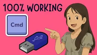 How To EASILY FORMAT USB Flash Drive Using CMD In Windows 11 PC