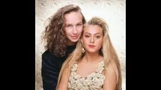 Timbiriche Erik Rubín y Paulina Rubio (La Chica Dorada) cuando fueron Novios