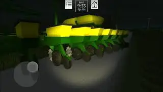 Planting soy beans!