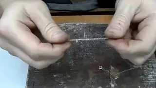 = ПАЙКА  СЕРЕБРЯНОЙ ЦЕПОЧКИ. РЕМОНТ=