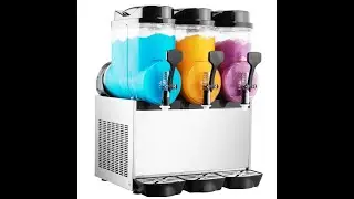 An Instruction Video Of 45L 3 Tanks Slushy Machine
