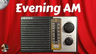 Sony ICF-F10 AM FM Radio Evening MW Chicago Area