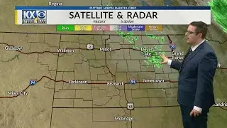 A mix of sun and clouds fill your sky for the weekend with temperatures trying to recover