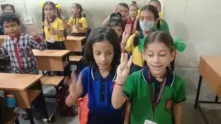 मेरे पाँच बतख थे,पानी में तैर रहे थे|#ducks #poemactivity #class1st #videos #viralchild
