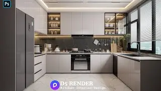 D5 Render Tutorial for Beginner | Step-by-Step Guide to Realistic Interior Design | Kitchen Interior