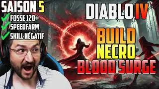 Build Nécromancien Blood Surge Saison 5 | Diablo 4