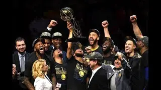 Warriors NBA Finals Trophy Presentation - Kevin Durant Finals MVP [2018 NBA Finals]