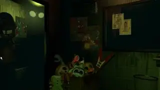 Five Night At Freddy 3 прохождение 4ч(Марионетка)