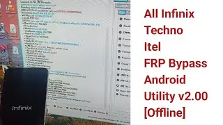 All Infinix | Techno | iTel | FRP Bypass || Android Utility free Tool || Easiest Method 1000%
