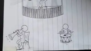 When Mom Isn't Home.....Yet😂 | Two Paper Flipbook | Meme Song