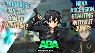 Kirito was SHADOW NERFED? (New Kirito techs too) | ABA