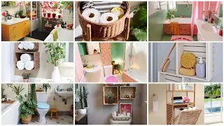 افكار ديكور ترتيب الحمام الصغير 🌟 بسيط و انيق 💥 #افكار_وحيل #اصنعيها بنفسك