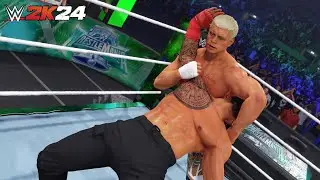 WWE 2K24 (Wrestlemania XL) : Cody Rhodes vs Roman Reigns | WWE Undisputed Championship